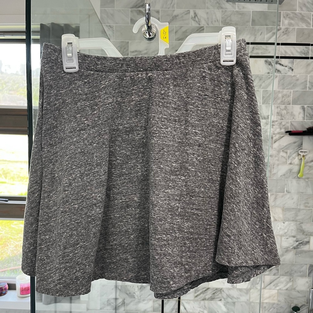 Grey Jersey Skirt